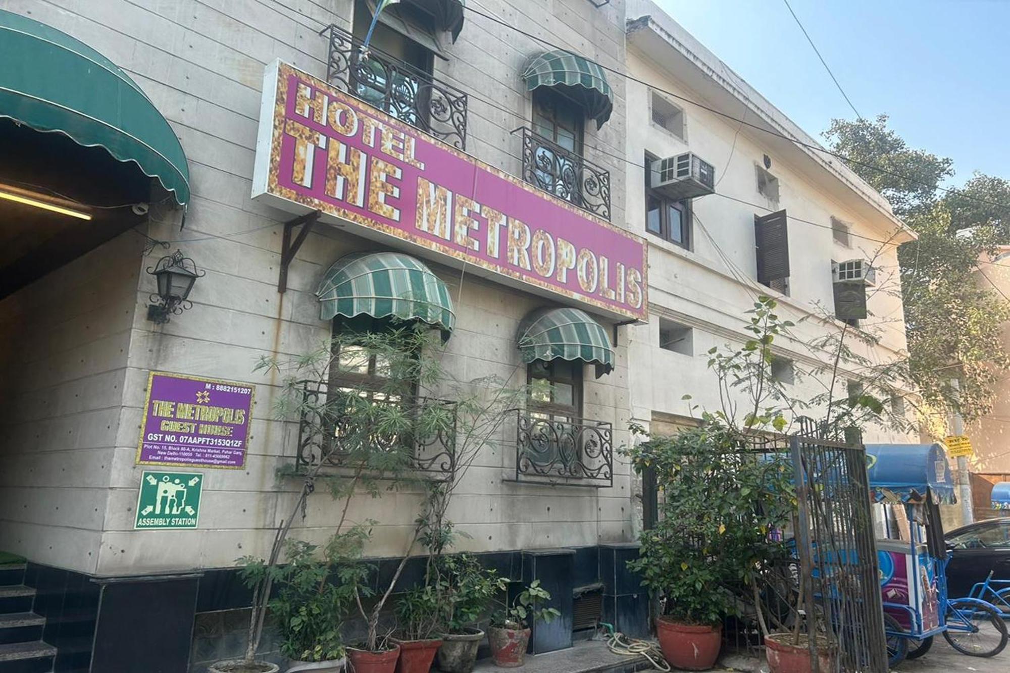 The Metropolis Guest House Near Rk Ashram Metro Station New Delhi Ngoại thất bức ảnh