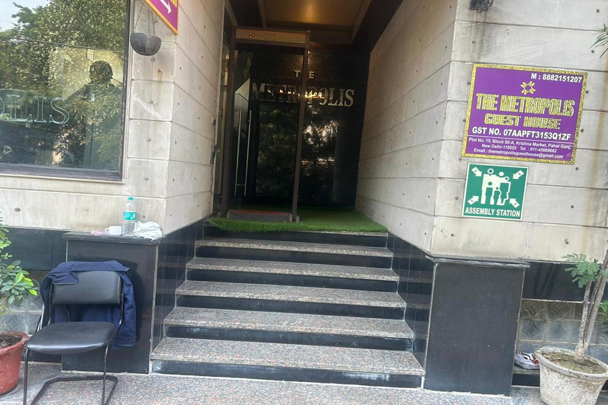 The Metropolis Guest House Near Rk Ashram Metro Station New Delhi Ngoại thất bức ảnh